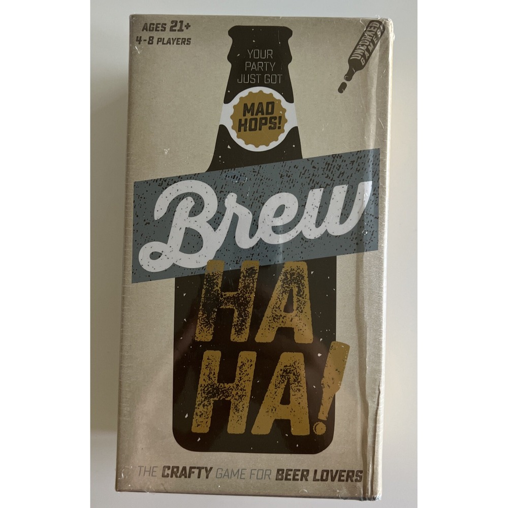 Brew Ha Ha!‎ The Crafty Game For Beer Lovers by UNCORKED! Games New Sealed